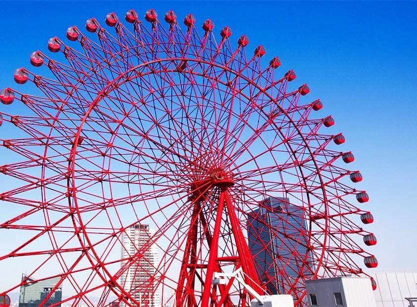 包头红色摩天轮